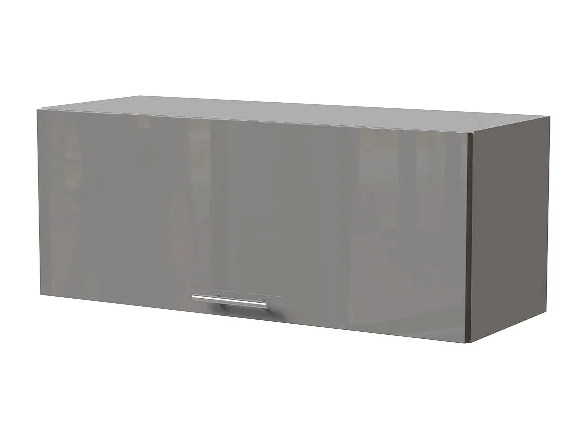 KLAPPHÄNGESCHRANK Essen W4B/90 Grau Hochglanz / Grau Matt 90 / 32,5 / 36cm