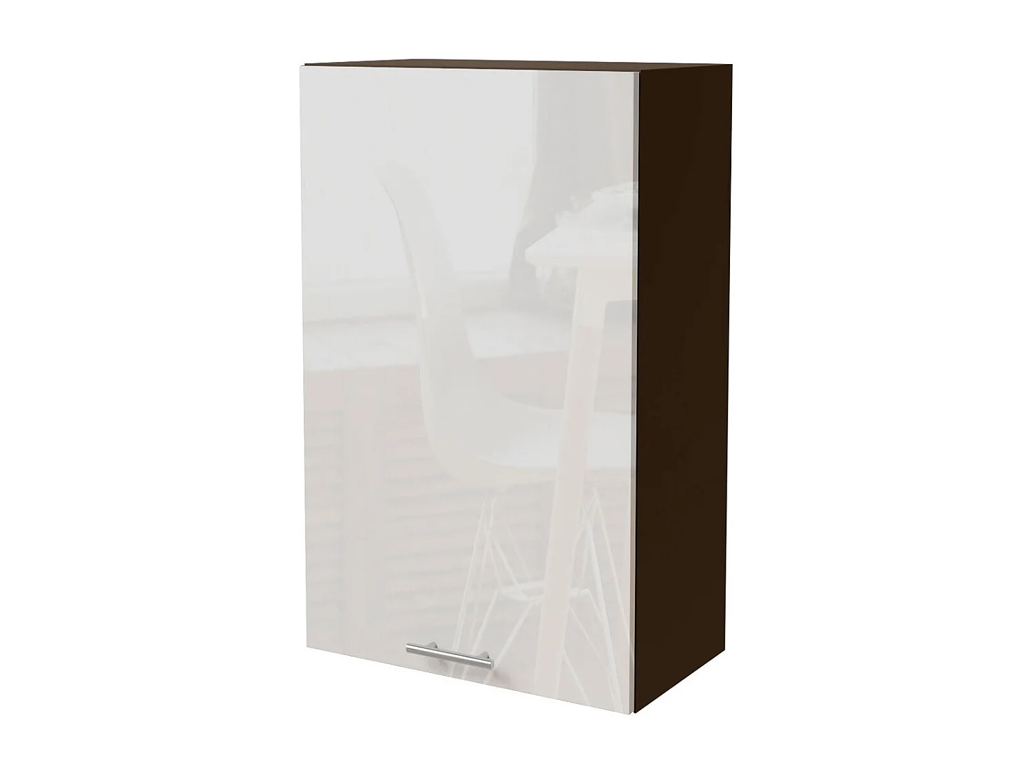 KÜCHENHÄNGESCHRANK Essen W4/60/1 Weiß Hochglanz / Lava Matt 60 / 32,5 / 96cm