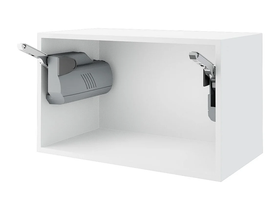 KLAPPHÄNGESCHRANK Essen W4B/60 Grau Hochglanz / Weiß Matt 60 / 32,5 / 36cm