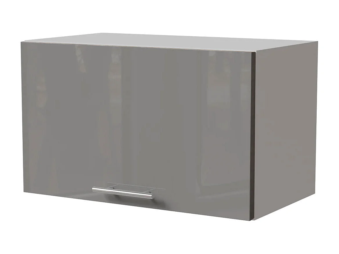 KLAPPHÄNGESCHRANK Essen W4B/60 Grau Hochglanz / Weiß Matt 60 / 32,5 / 36cm