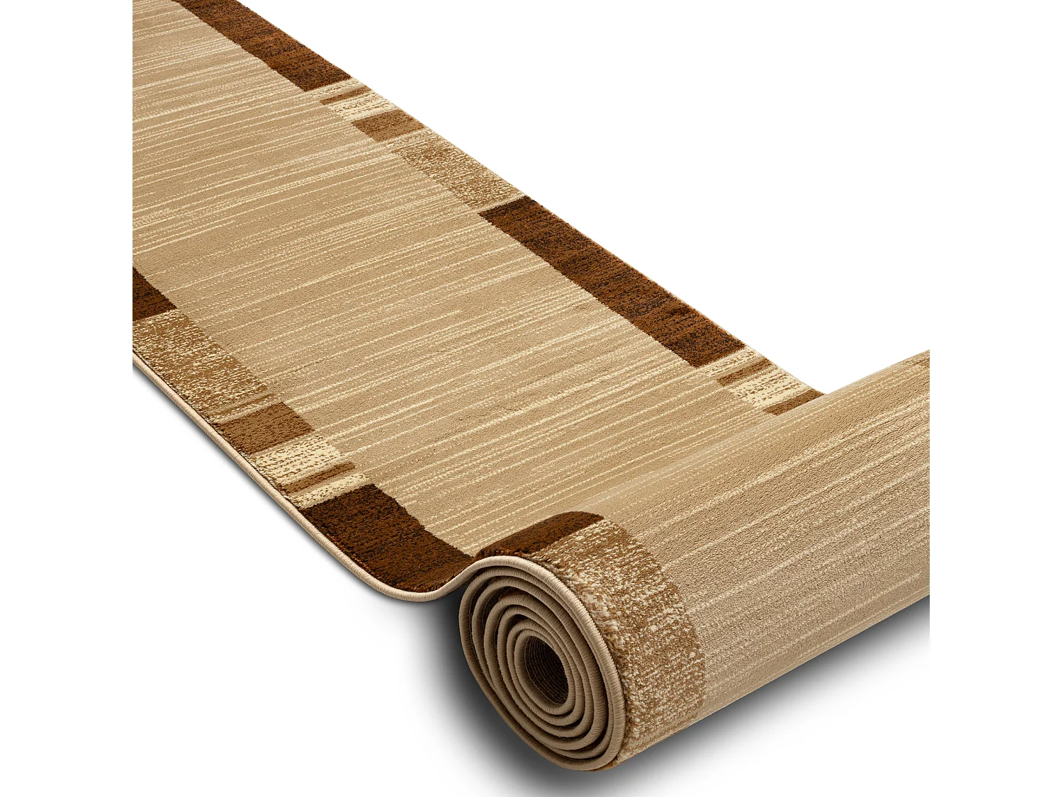 Passatoia ROYAL FB23 CORNICE RETTANGOLARE beige / crema 70x200 cm