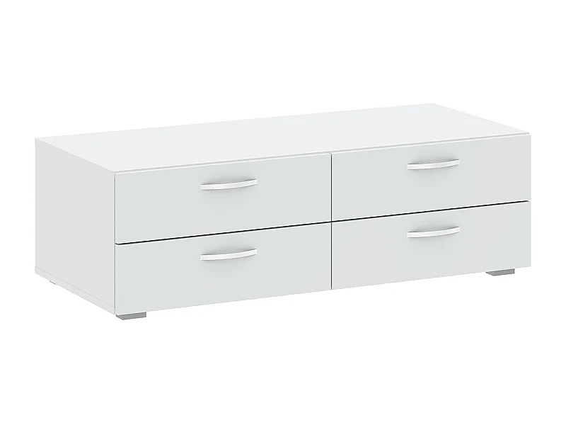 KLEIDERSCHRANKUNTERSATZ Basic Weiß 110,5 / 52 / 35 cm