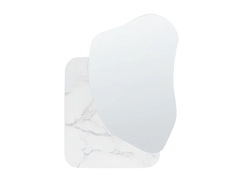 Miroir ARVERT 60 cm 80 cm Marbre blanc