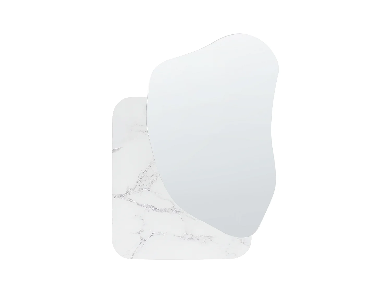 Miroir ARVERT 60 cm 80 cm Marbre blanc