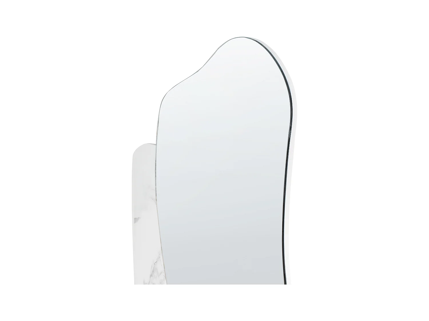 Miroir ARVERT 60 cm 80 cm Marbre blanc