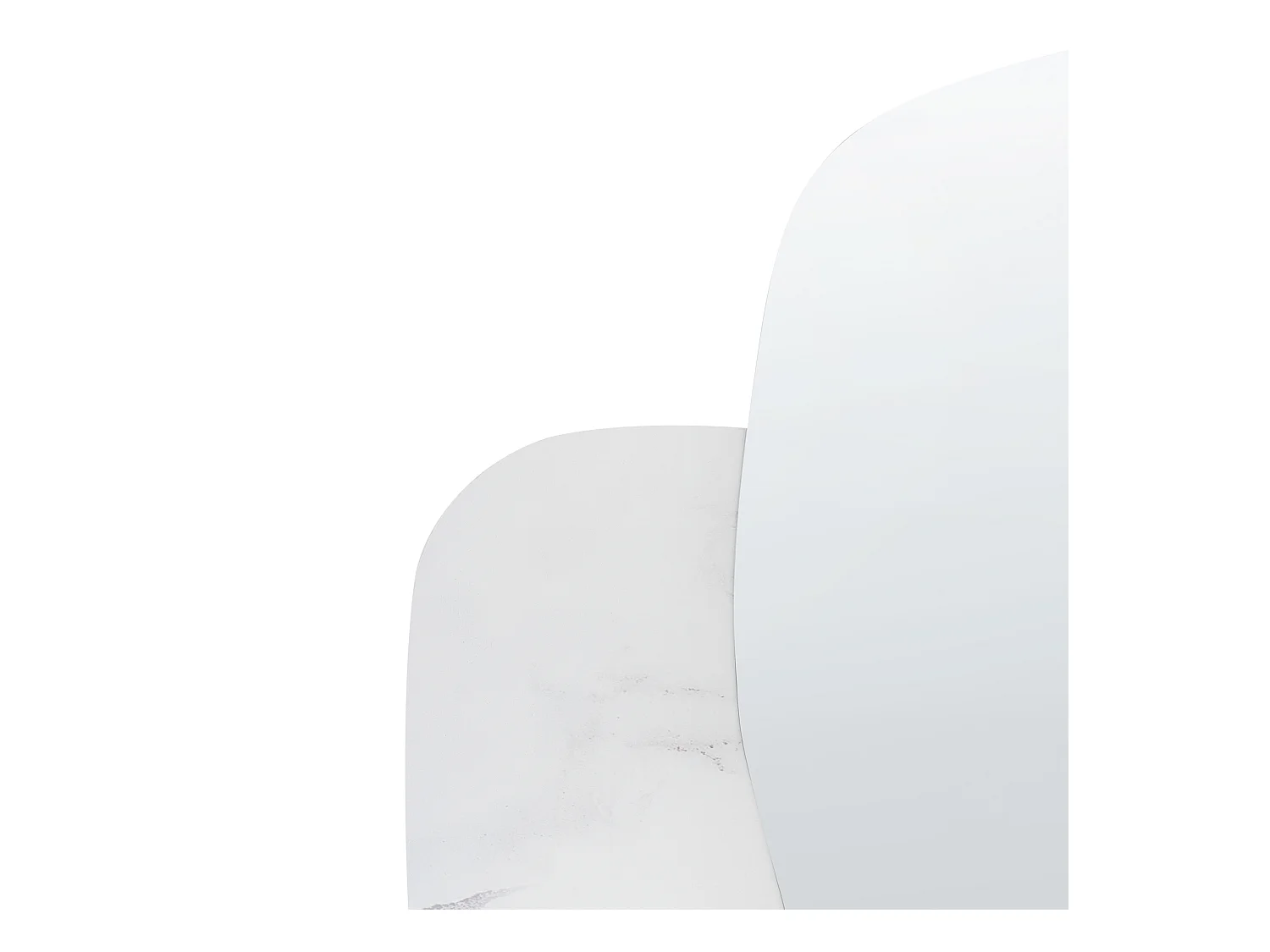 Miroir ARVERT 60 cm 80 cm Marbre blanc