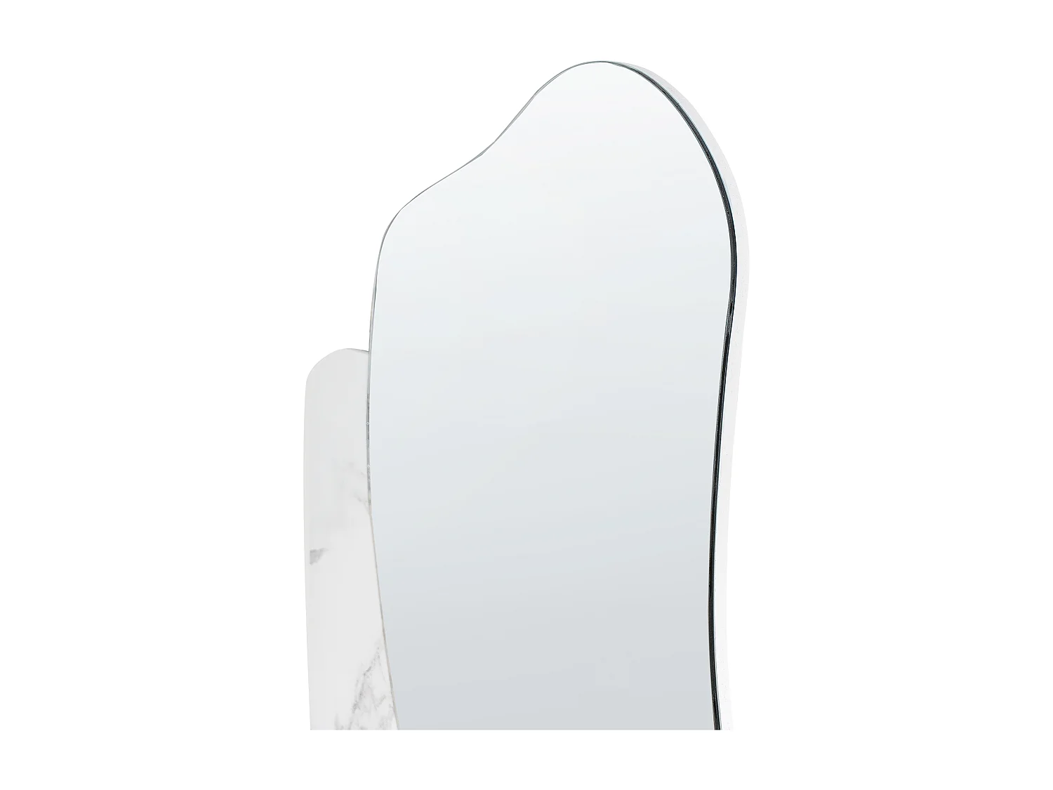 Miroir ARVERT 60 cm 80 cm Marbre blanc