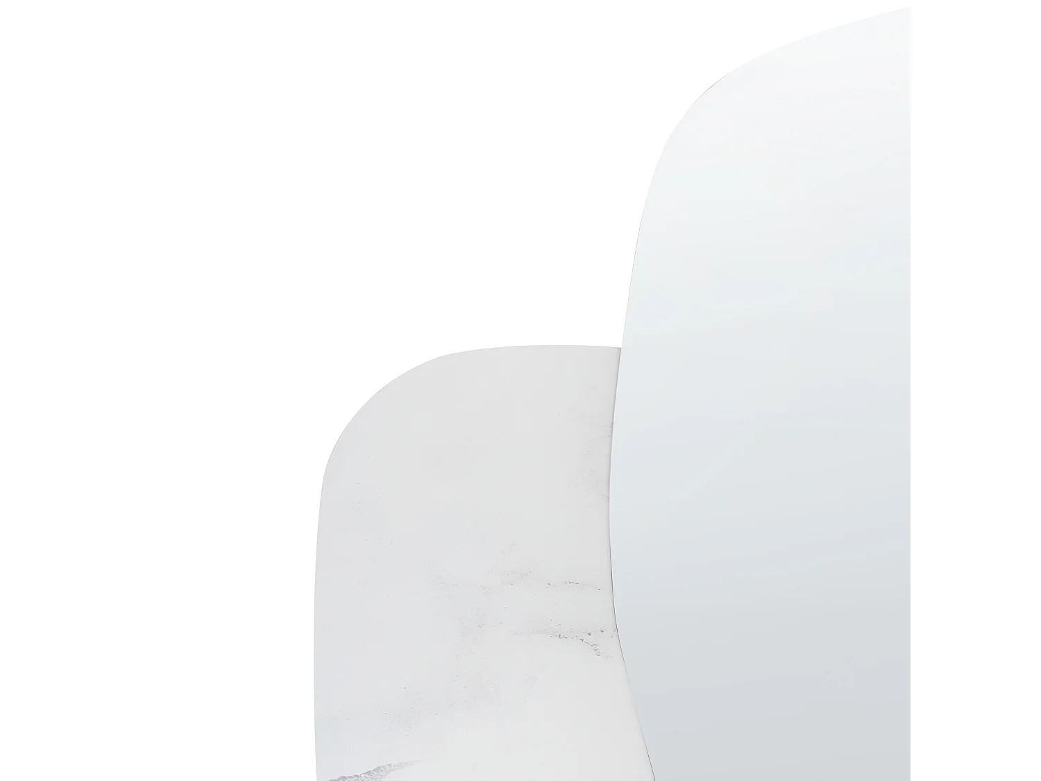 Miroir ARVERT 60 cm x 80 cm Marbre blanc