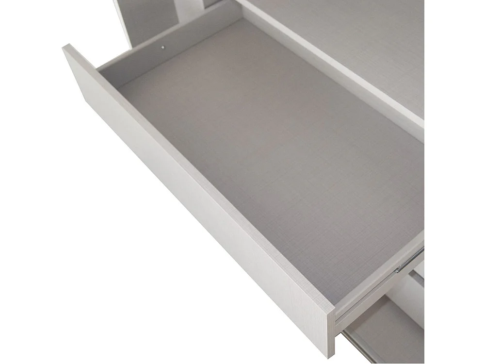 SCHUBKASTENEINSATZ Leinen grau 52 / 38 / 58cm