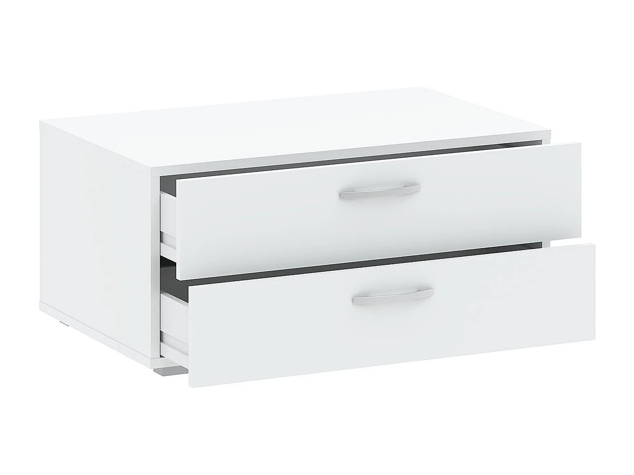 KLEIDERSCHRANKUNTERSATZ Basic Weiß 74 / 52 / 35 cm