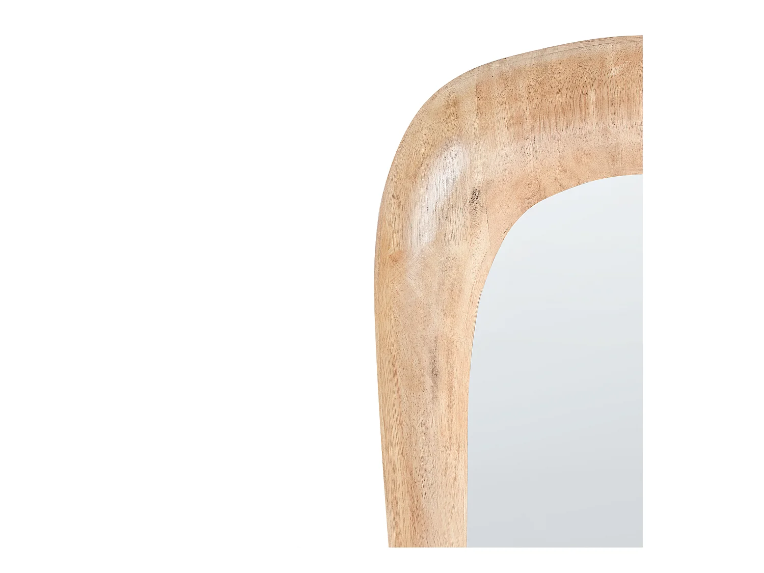 Miroir TRIZAY 57 cm 120 cm Bois Marron