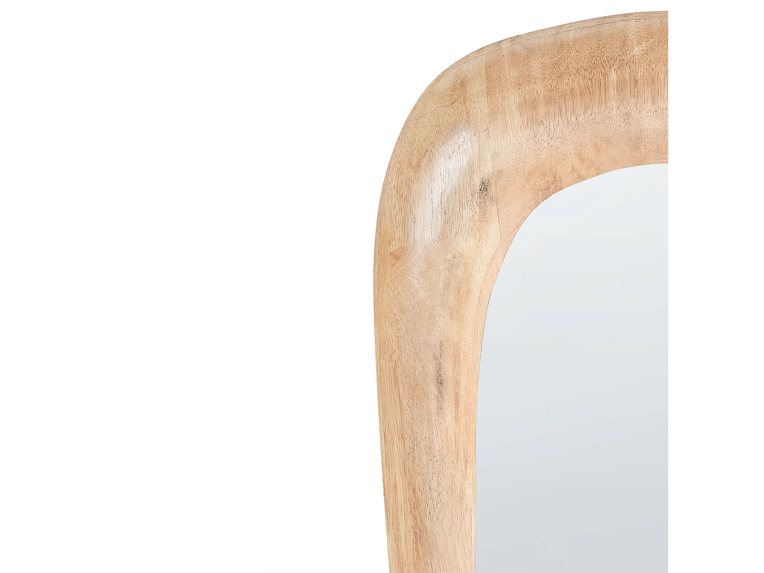 Miroir TRIZAY 57 cm 120 cm Bois Marron