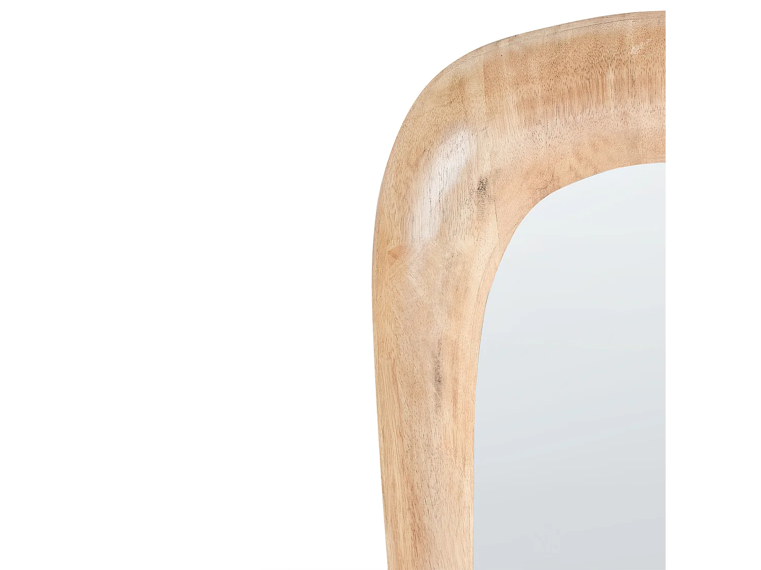 Miroir TRIZAY 57 cm 120 cm Bois Marron