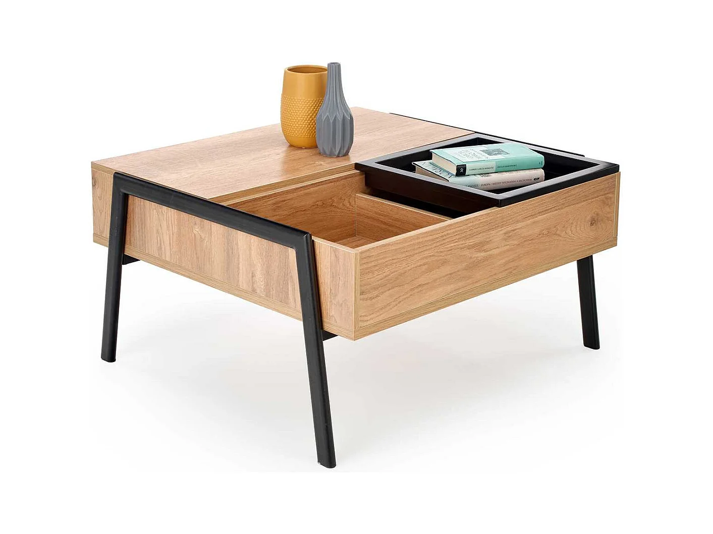 Tavolino da divano Podium/MDF/marrone