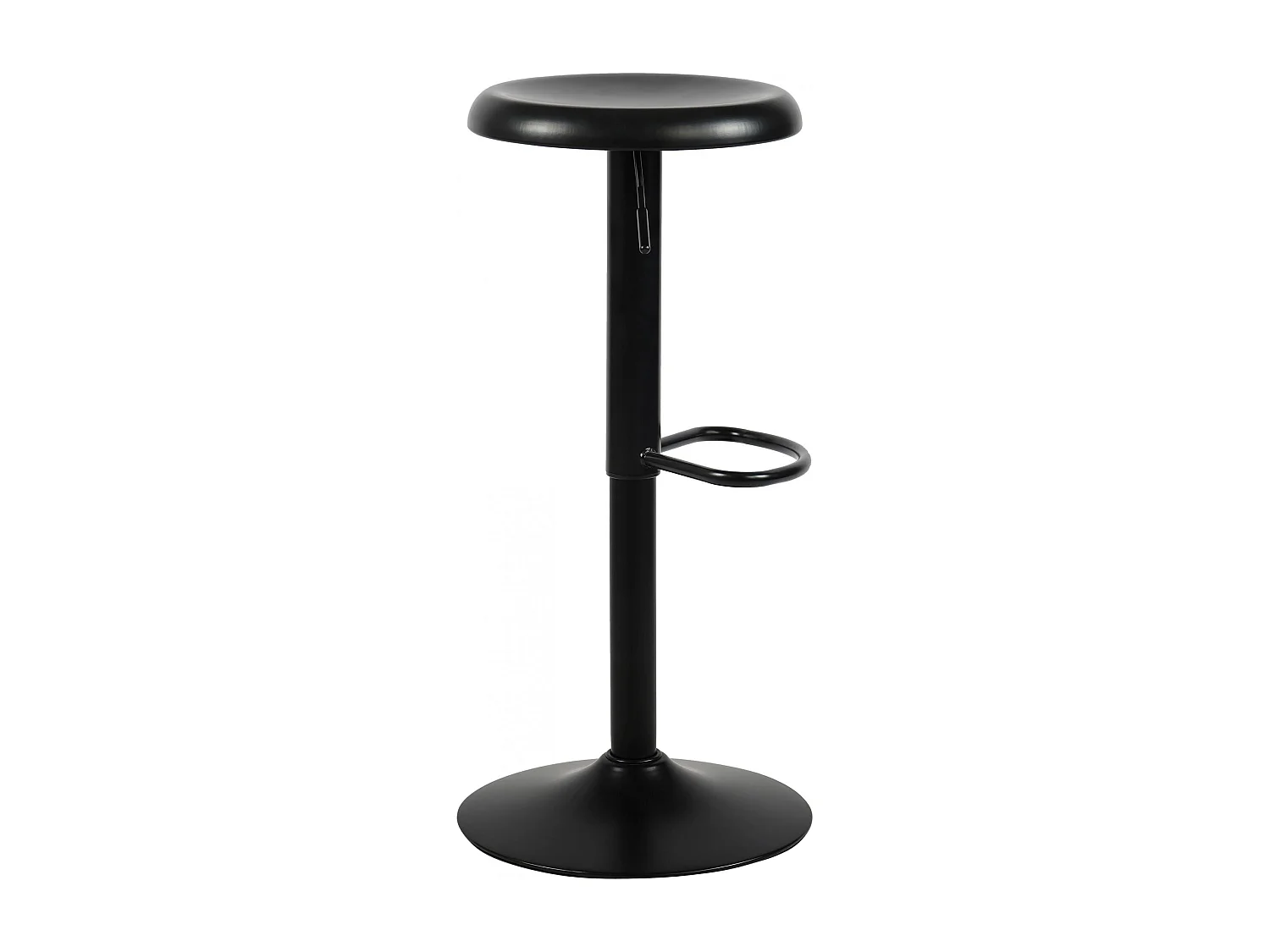 Lot de 2  Tabouret de bar - Métal - Noir - Williston