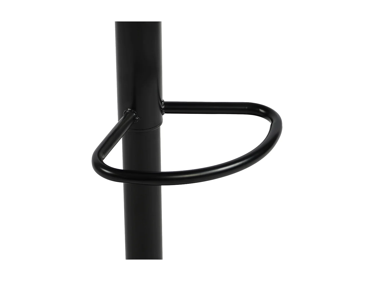 Lot de 2  Tabouret de bar - Métal - Noir - Williston