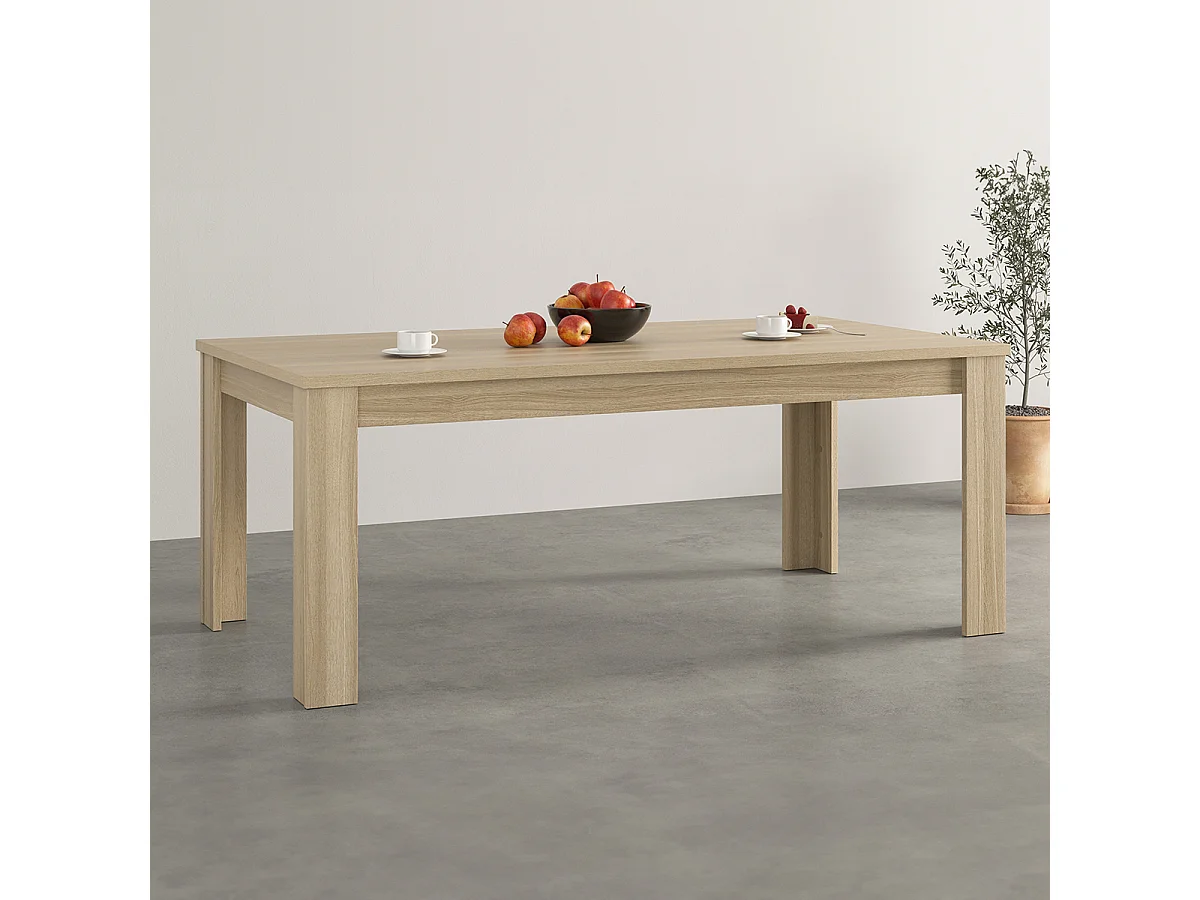 Tavolo da pranzo a 8 posti Lucius Wood