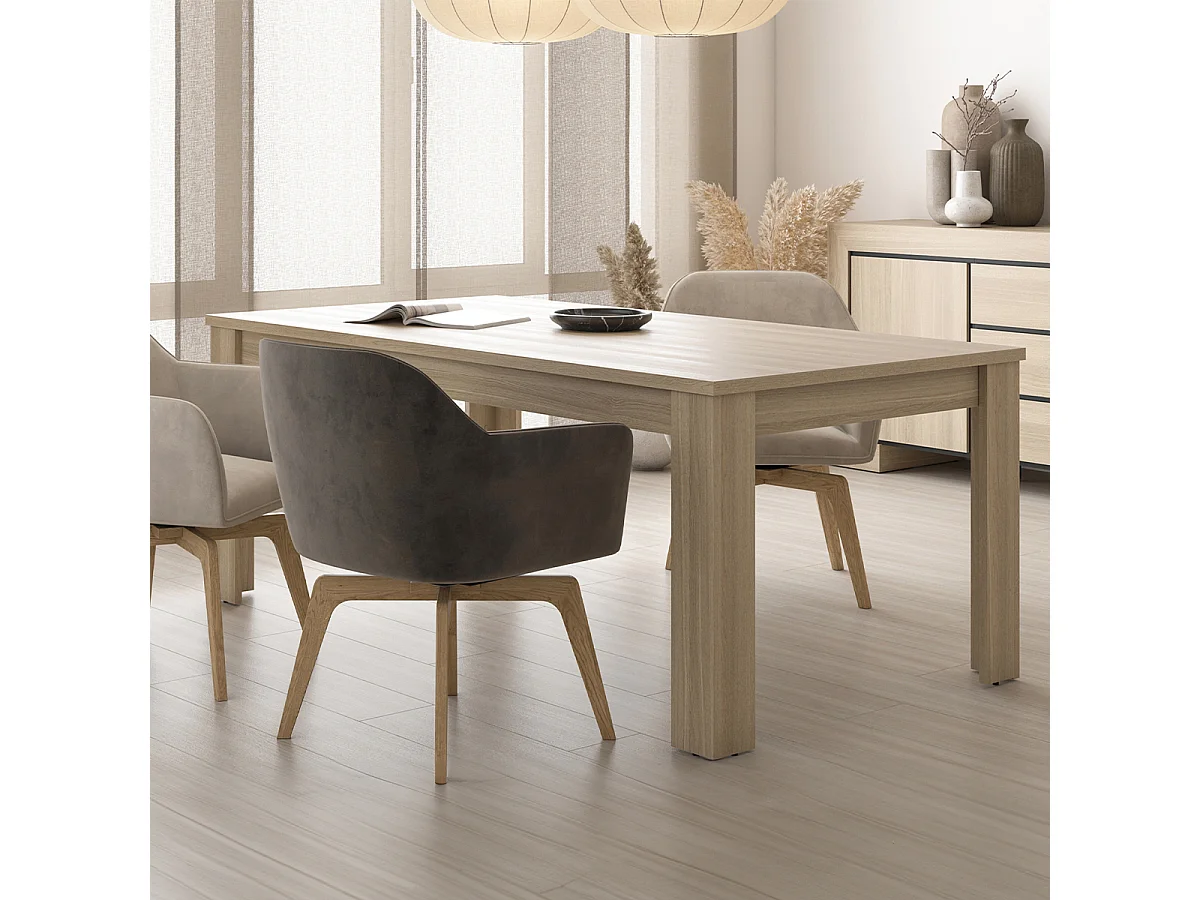 Tavolo da pranzo a 8 posti Lucius Wood