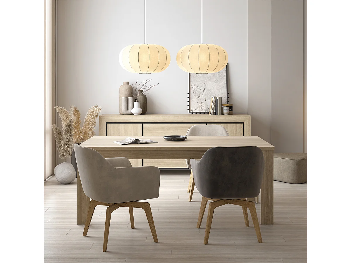 Tavolo da pranzo a 8 posti Lucius Wood