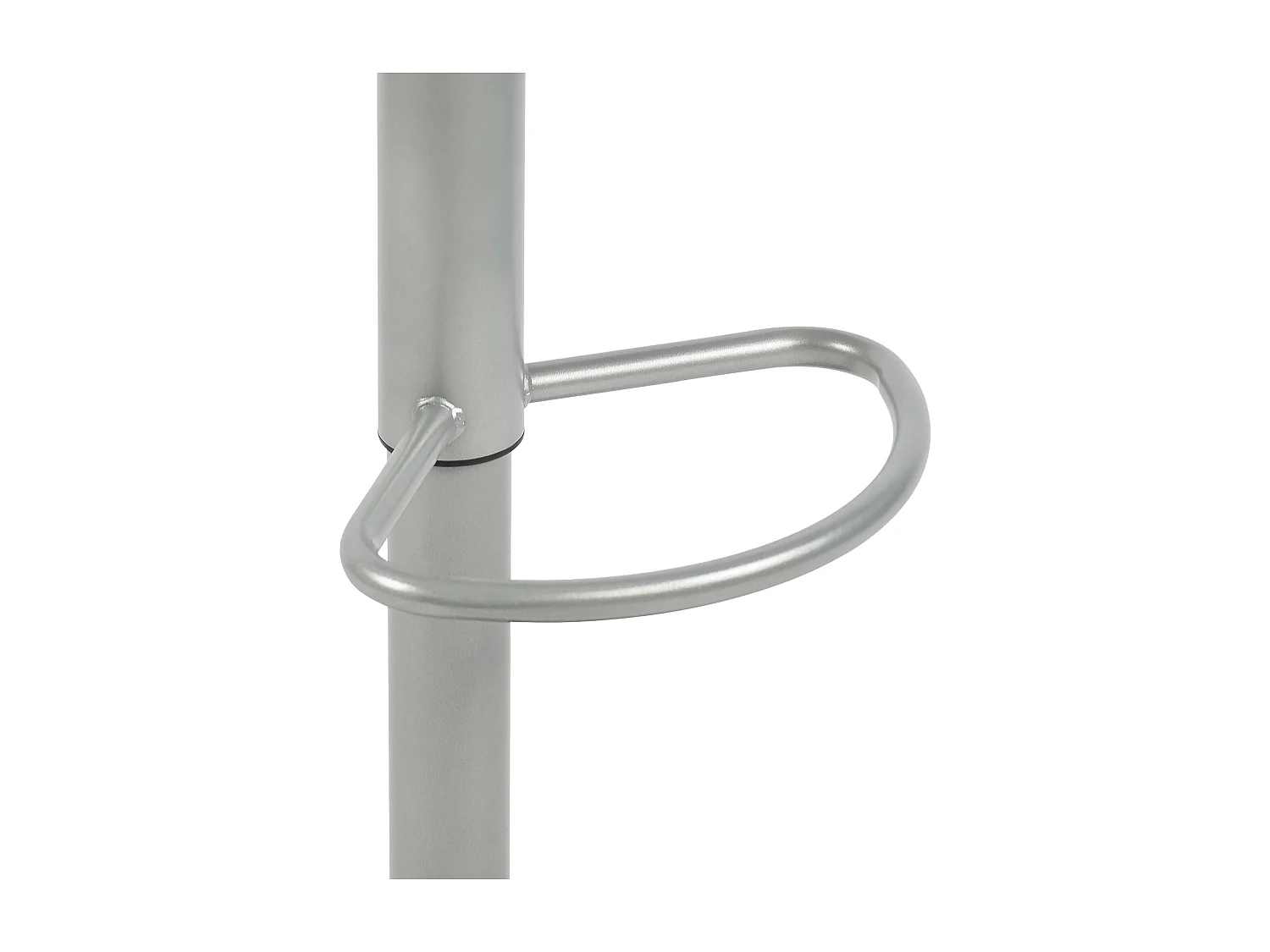 Lot de 2  Tabouret de bar - Métal - Argent - Williston