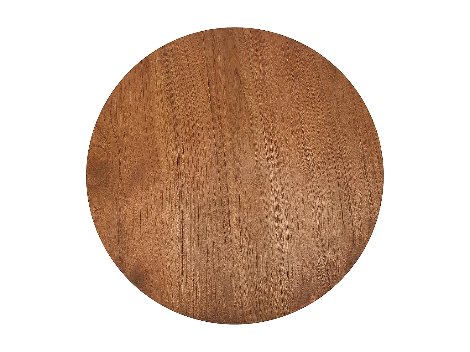 Table d'appoint - rond Ø 70 cm - Bois - Marron - Morristown