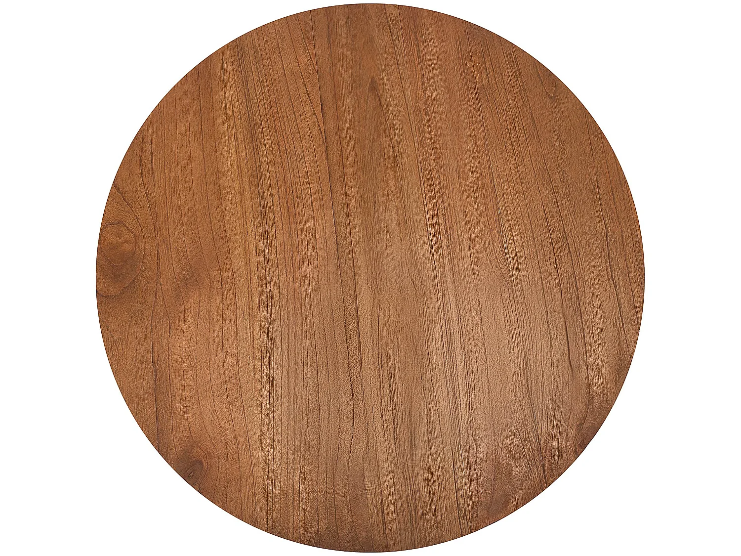 Table d'appoint - rond Ø 70 cm - Bois - Marron - Morristown