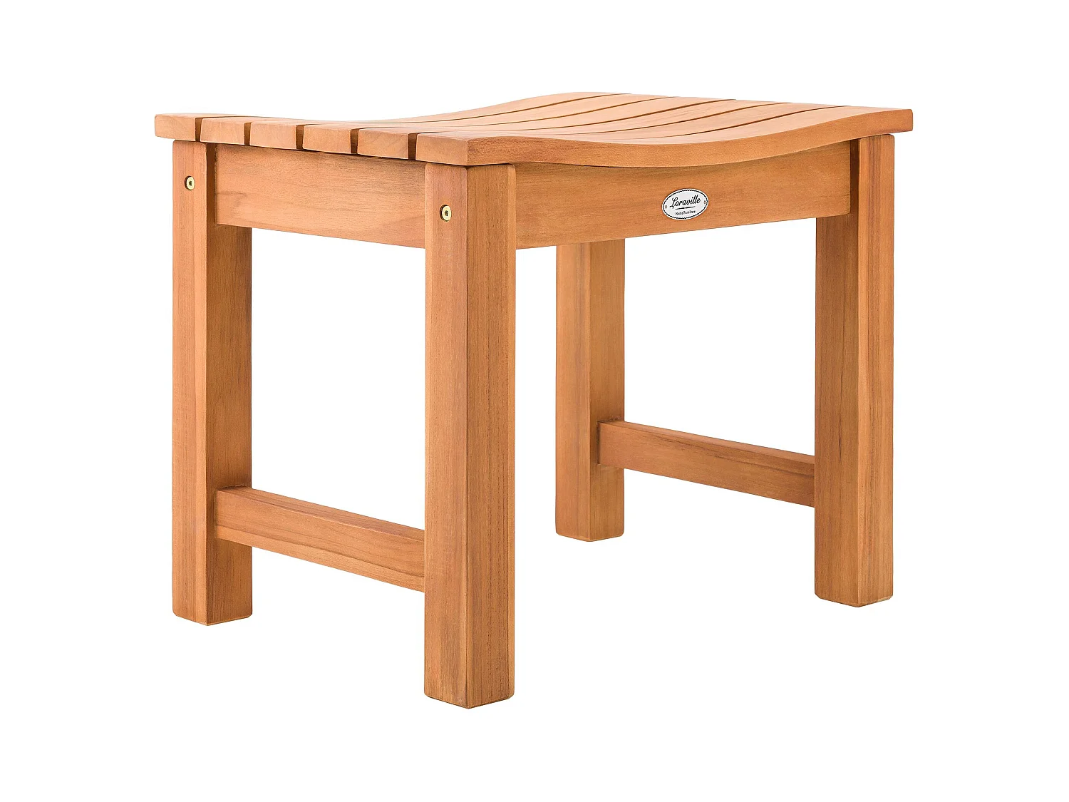 Tabouret - Bois - Teck - Bibury