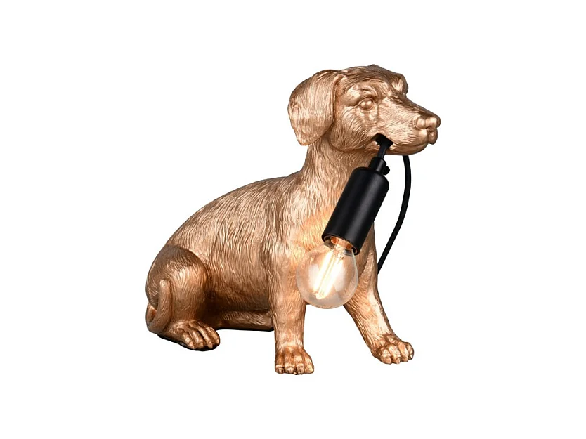 Lampe de table RUDI, Design chien assis