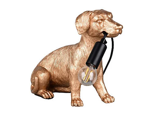 Lampe de table RUDI, Design chien assis