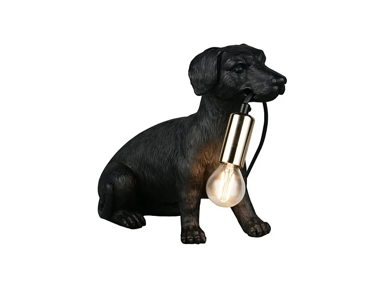 Lampe de table RUDI, Design chien assis