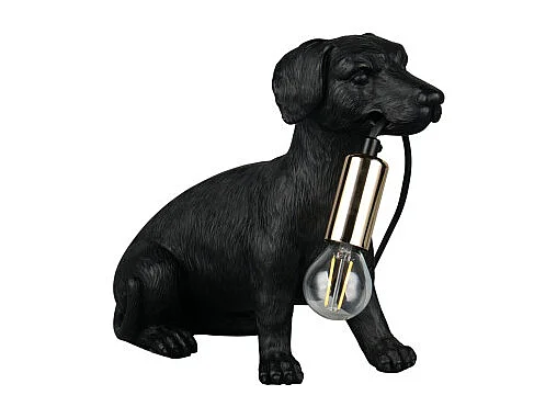Lampe de table RUDI, Design chien assis