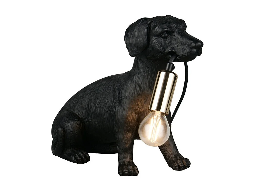 Lampe de table RUDI, Design chien assis