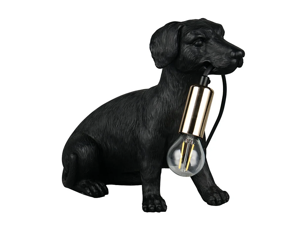 Lampe de table RUDI, Design chien assis