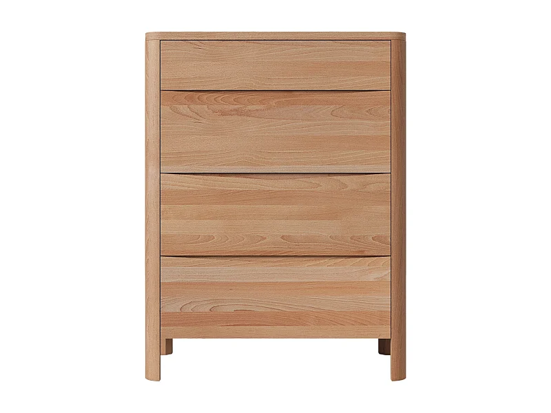 Holzkommode Modena low 80, naturfarben