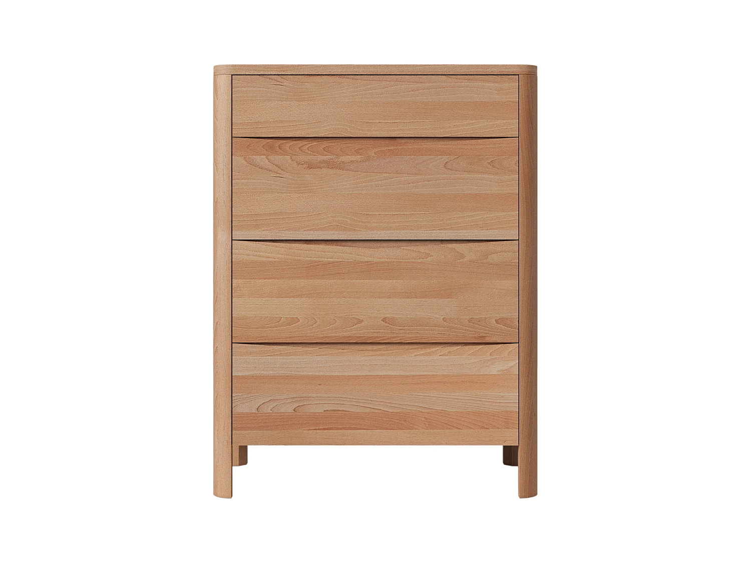 Commode en bois de hêtre Visby MODENA 80 / coloris naturel