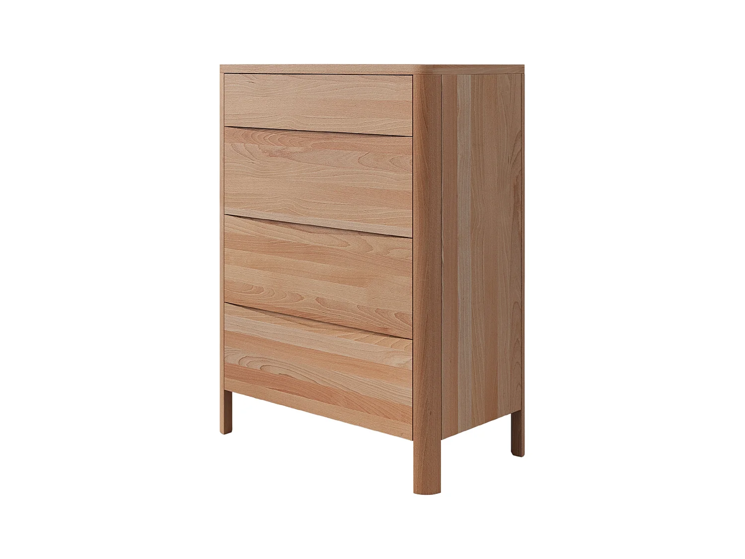 Commode en bois de hêtre Visby MODENA 80 / coloris naturel