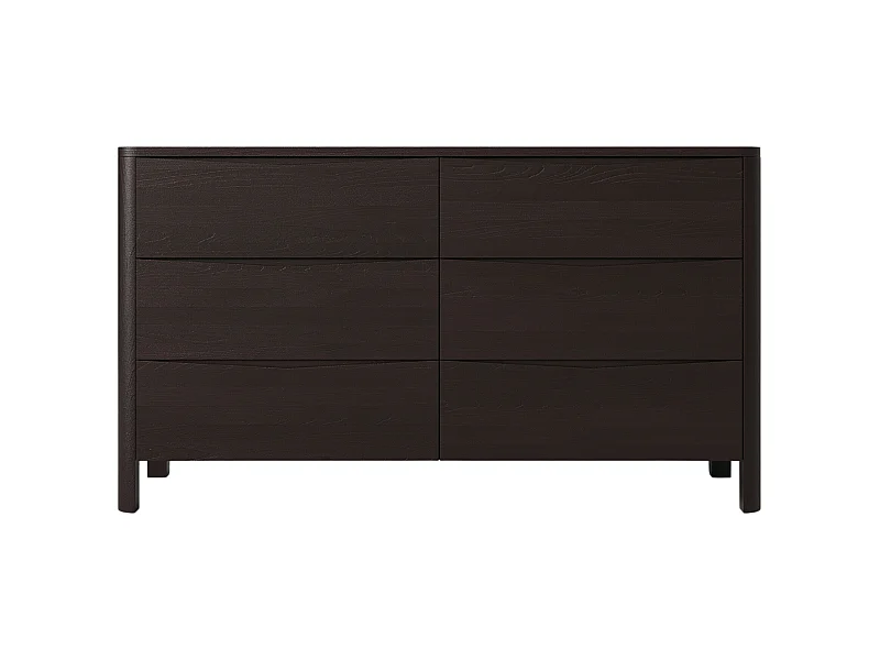 Drewniana komoda bukowa Visby MODENA LOW 150/kol. palisander