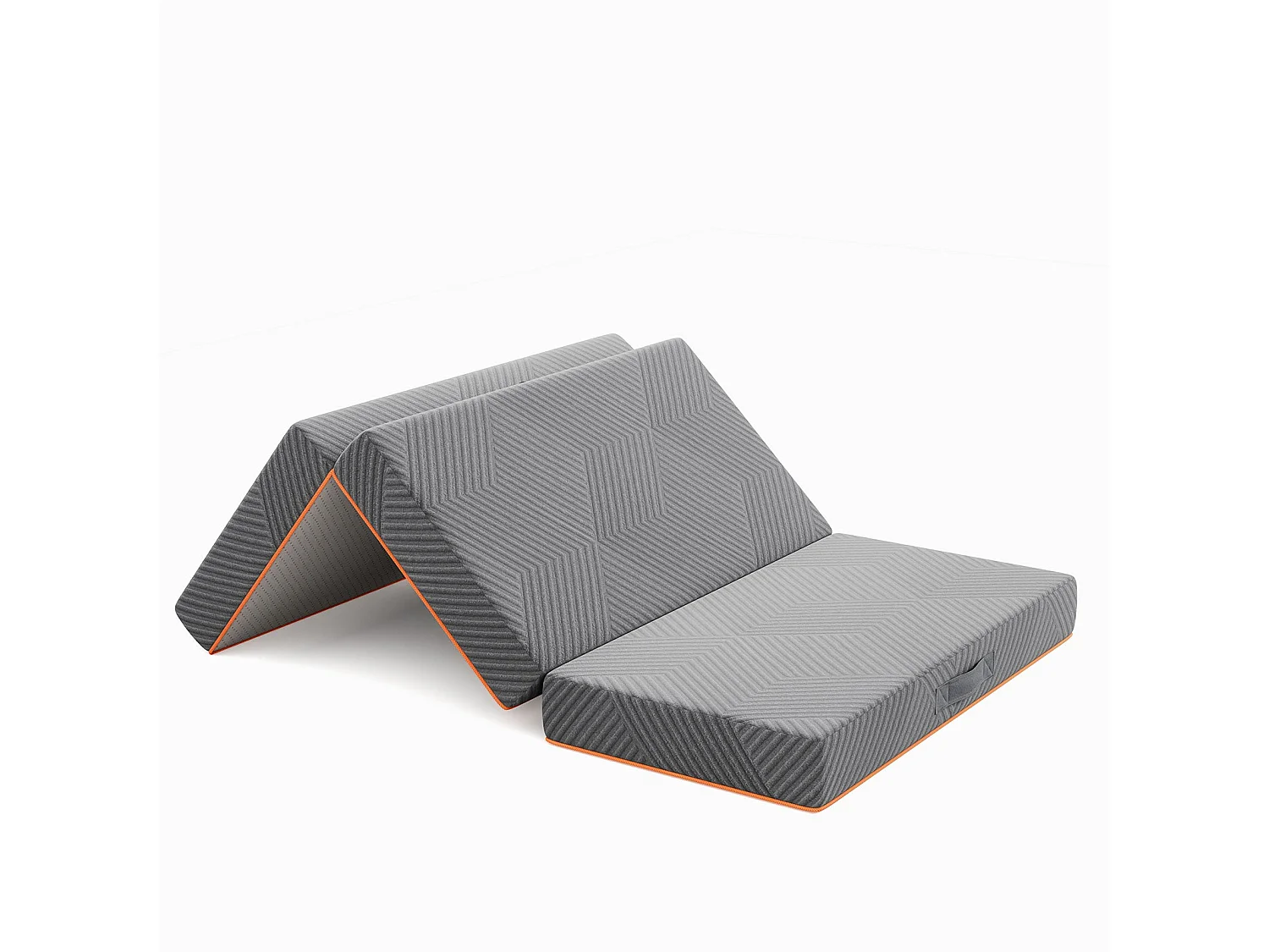 Matelas Pliable 90x190x15cm Mousse Mémoire Gel Housse Oeko-TEX avec Sac de Transport Lit d'Appoint 1 Personne Parfait pour Invités