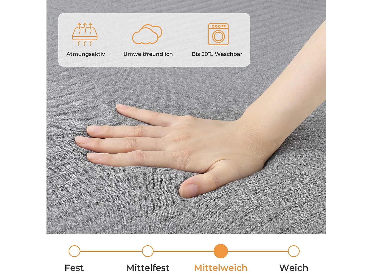 Matelas Pliable 90x190x15cm Mousse Mémoire Gel Housse Oeko-TEX avec Sac de Transport Lit d'Appoint 1 Personne Parfait pour Invités