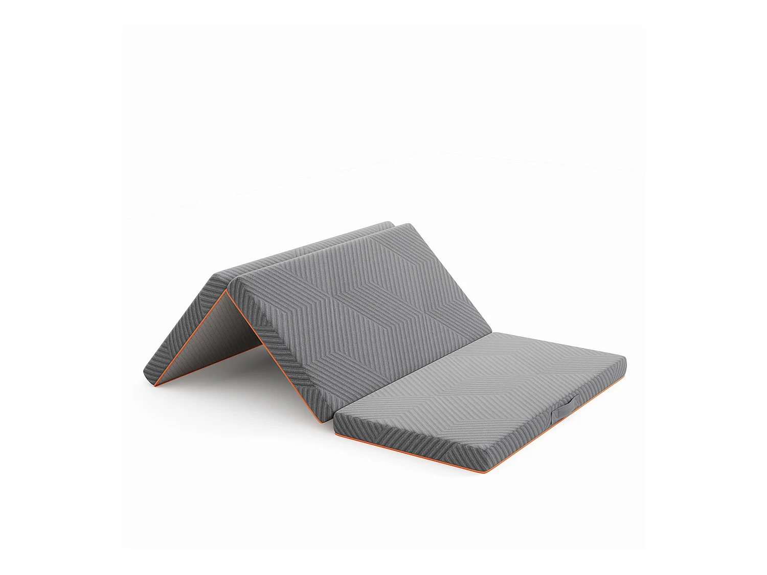 Matelas Pliable 140x190x8cm Mousse Mémoire Gel Housse Oeko-TEX avec Sac de Transport Lit d'Appoint 1 Personne Parfait pour Invités