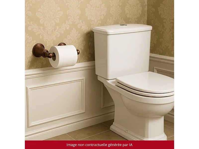 Porte rouleau mural PAINI LADY'S auburn