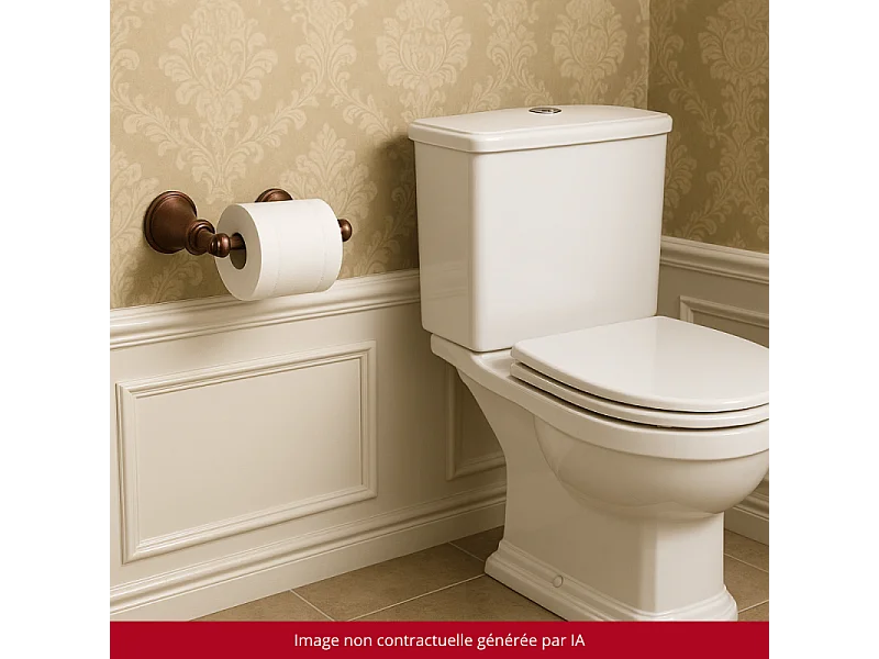 Porte rouleau mural PAINI LADY'S auburn