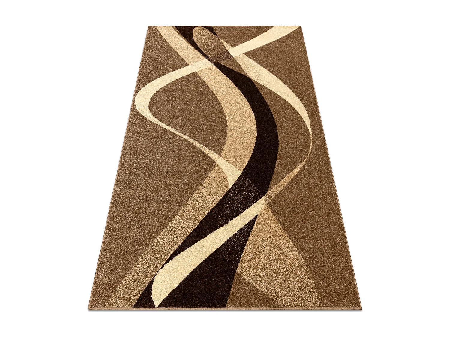 Tapis KARMEL BROWN noix  240x340 cm