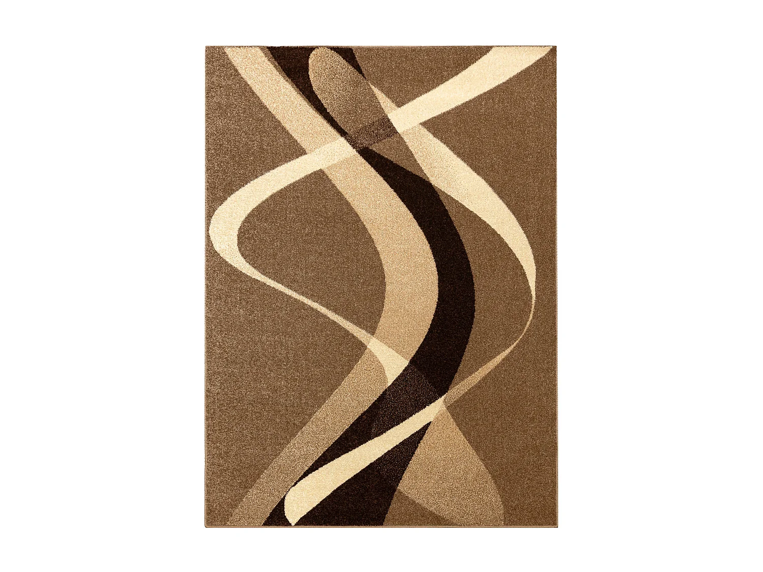 Tapis KARMEL BROWN noix  240x340 cm