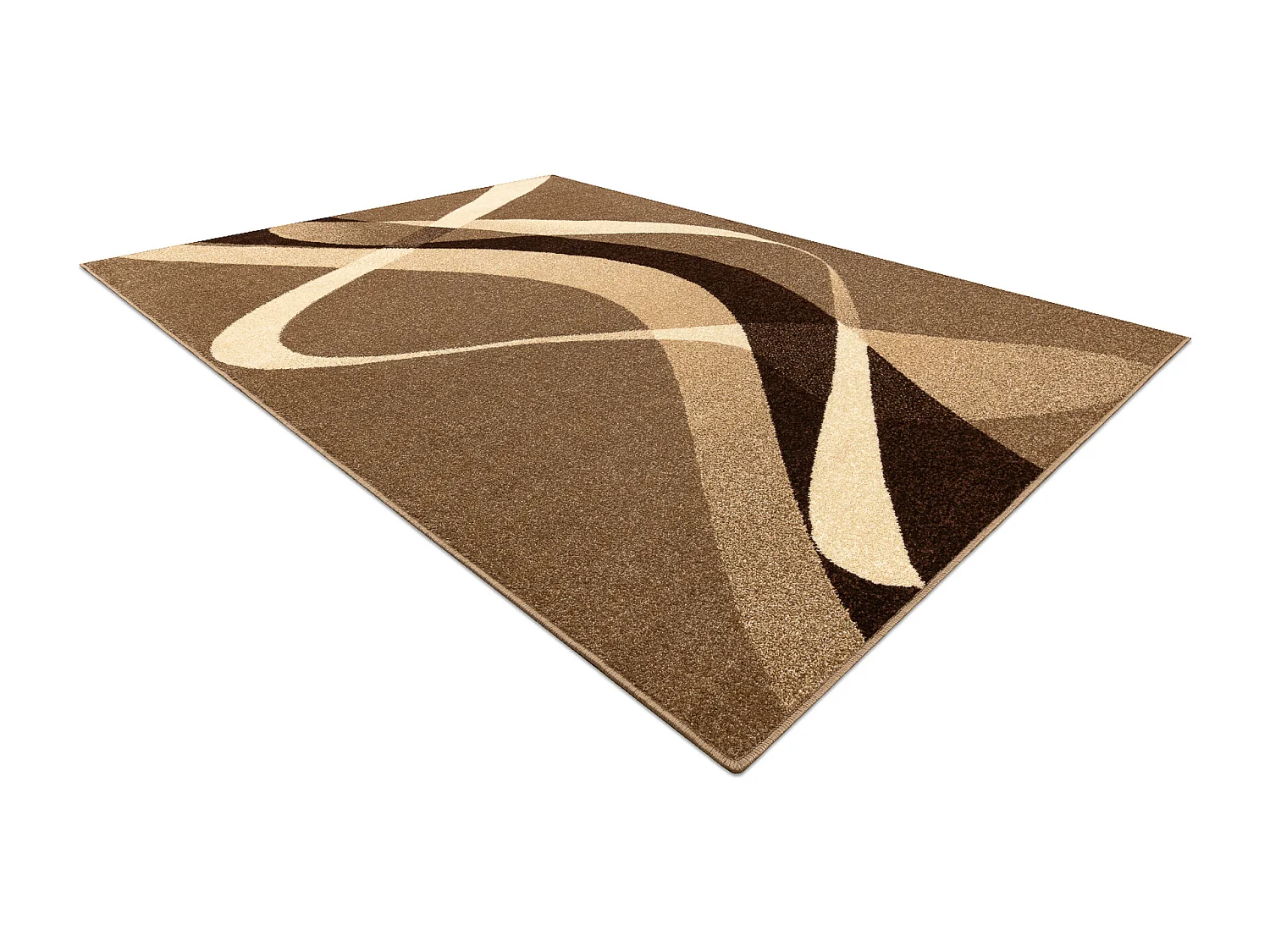 Tapis KARMEL BROWN noix  240x340 cm