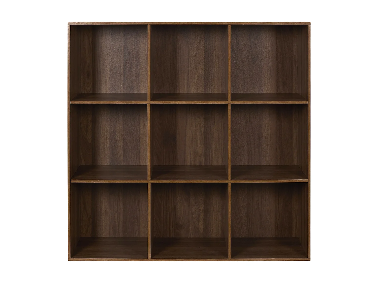 Rangement Modulable 9 Cases Tiffany Marron