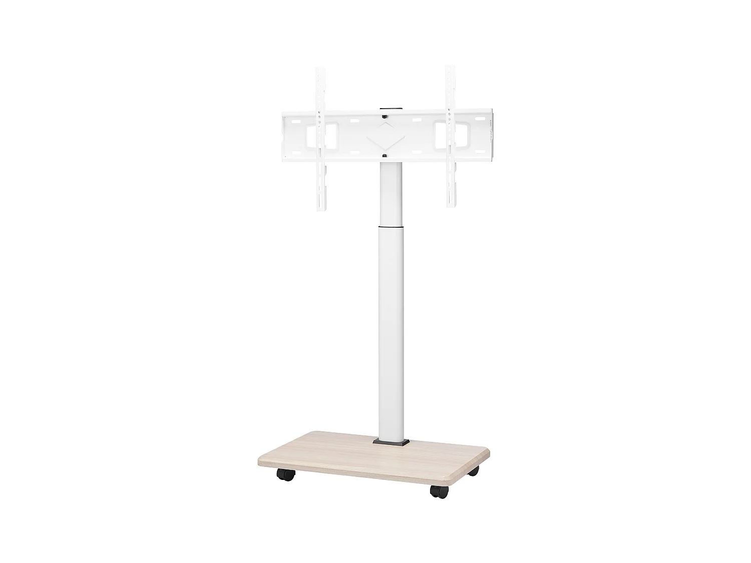 Stojak Telewizyjny na Kółkach SucceBuy, Ekrany 812,8-1778 mm, Wózek Mobilny, Obrót 25°, Regulowana Wysokość, 40 kg, VESA 60 x 40 cm, Salon/na Zewnątrz