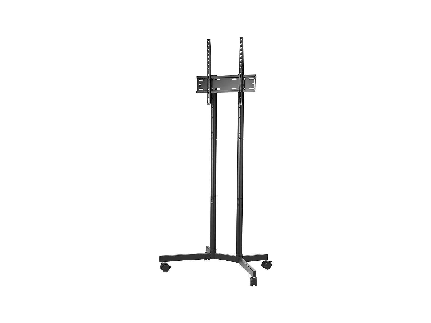 Support TV à Roulettes SucceBuy, pour Téléviseurs/LED/LCD/OLED (81,3-165,1 cm), Chariot Mobile, 40 kg, Pied Portable, VESA 40 x 40 cm, Salon/Bureau/Extérieur