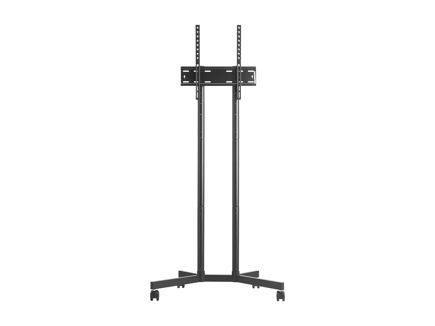 Support TV à Roulettes SucceBuy, pour Téléviseurs/LED/LCD/OLED (81,3-165,1 cm), Chariot Mobile, 40 kg, Pied Portable, VESA 40 x 40 cm, Salon/Bureau/Extérieur