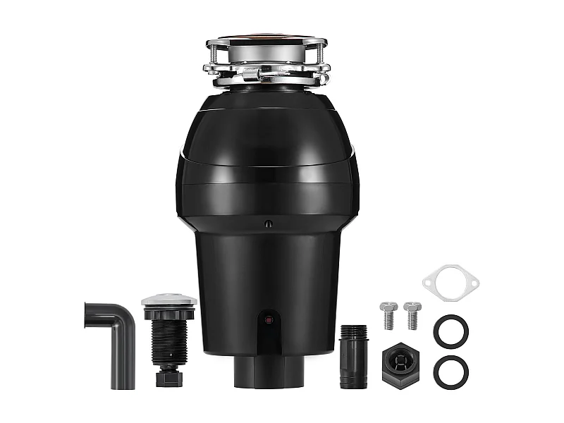 Triturador de Residuos SucceBuy para Fregadero de Cocina, 1,25 CV, Sistema de Trituración de Residuos de Alimentos, Instalación Fácil, 4060 rpm